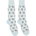 Paul Smith Three-Pack Multicolor Printed-Graphic Socks