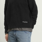 Picante Men's Shaggy Sweater in Black