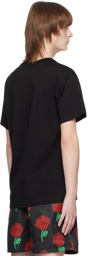 Versace Jeans Couture Black V-Emblem T-Shirt