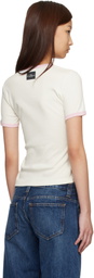 Marc Jacobs SSENSE Exclusive White 'The Paris' City T-shirt