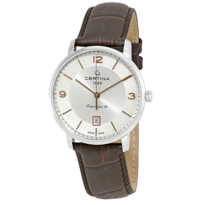 Photo: Certina DS Caimano Automatic Silver Dial Mens Watch C035.407.16.037.01