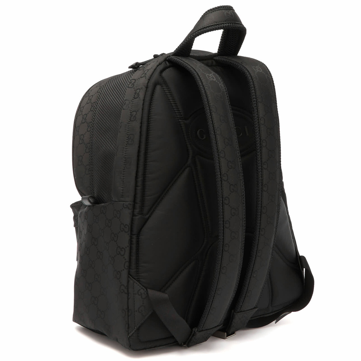 GG Gucci Nylon backpack 黒リュック 新品 Gucci Nexus medium backpack in black GG nylon | GUCCI® UK