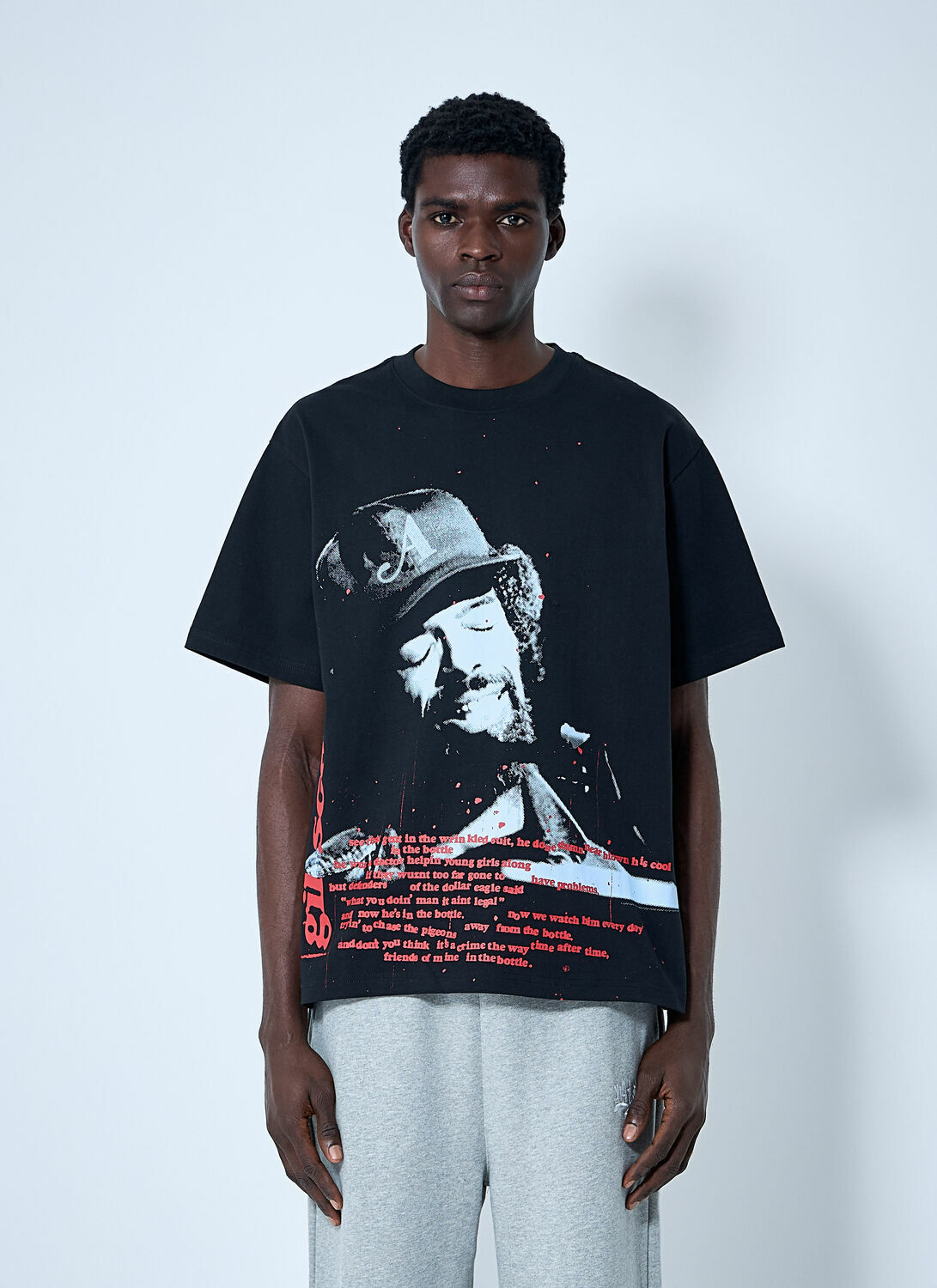 Awake NY Logo Motif T-Shirt