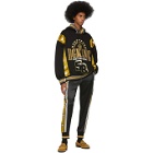 Dolce and Gabbana Black and Gold DG King Hoodie