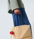 Loewe Paula's Ibiza Tomato leather bag charm