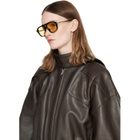 Givenchy Black GV One Aviator Sunglasses