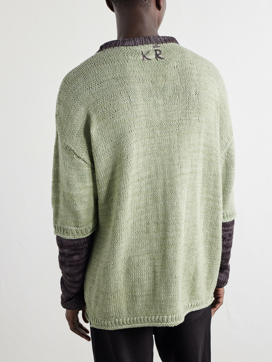 Kartik Research - Silk Sweater - Green