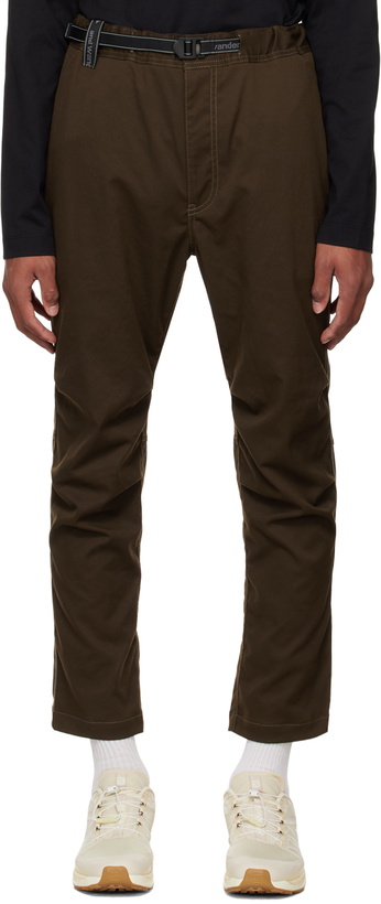 Photo: and wander Khaki Climbing Trousers