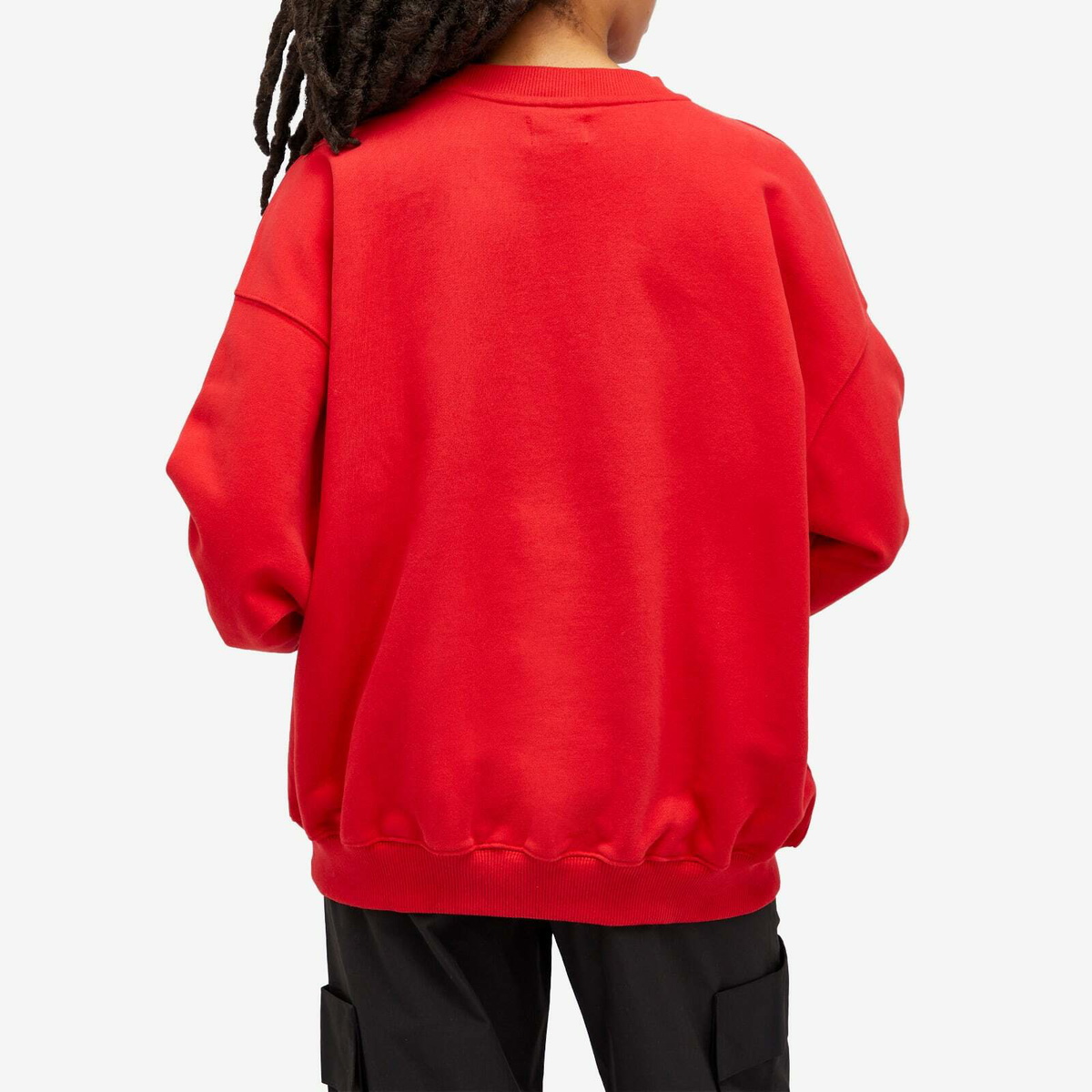 Adanola Women's ADA Oversized Sweatshirt in Red