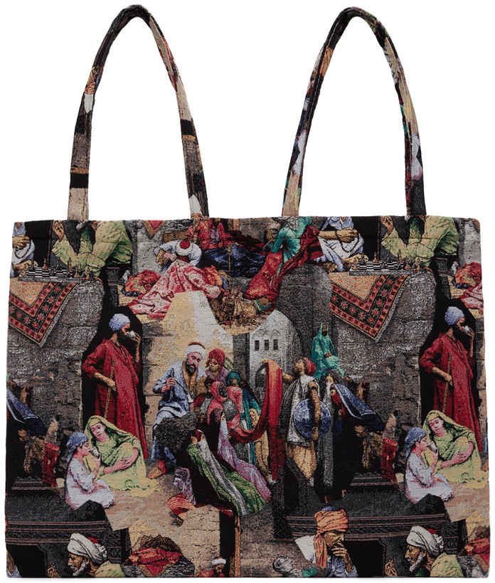 Photo: Bless SSENSE Exclusive Multicolor Twin Bag II Tote