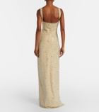 Clio Peppiatt Pamela embellished gown