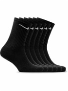Nike Training - Six-Pack Everyday Cushioned Dri-FIT Socks - Black