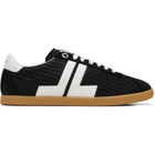 Lanvin Black Nylon Glen 2.0 Sneakers