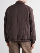 ATON - Padded Shell Jacket - Brown