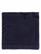 VILEBREQUIN Logo Organic Cotton Jacquard Beach Towel