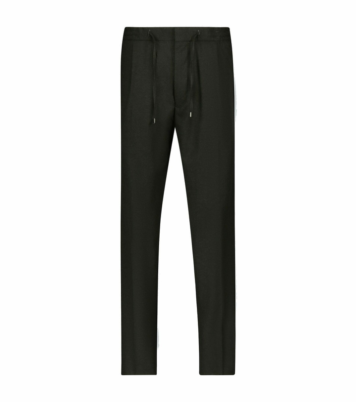 Photo: Lardini - Wool drawstring pants