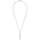 VETEMENTS Silver Powder Necklace