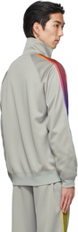 Needles Grey AWGE Edition Rainbow Track Jacket