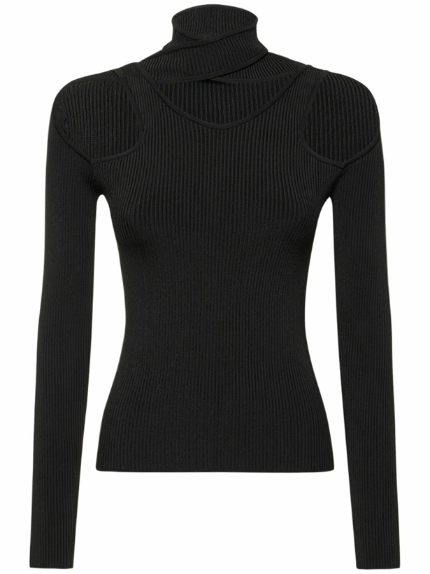 Photo: COPERNI - Cutout Stretch Viscose Knit Jumper