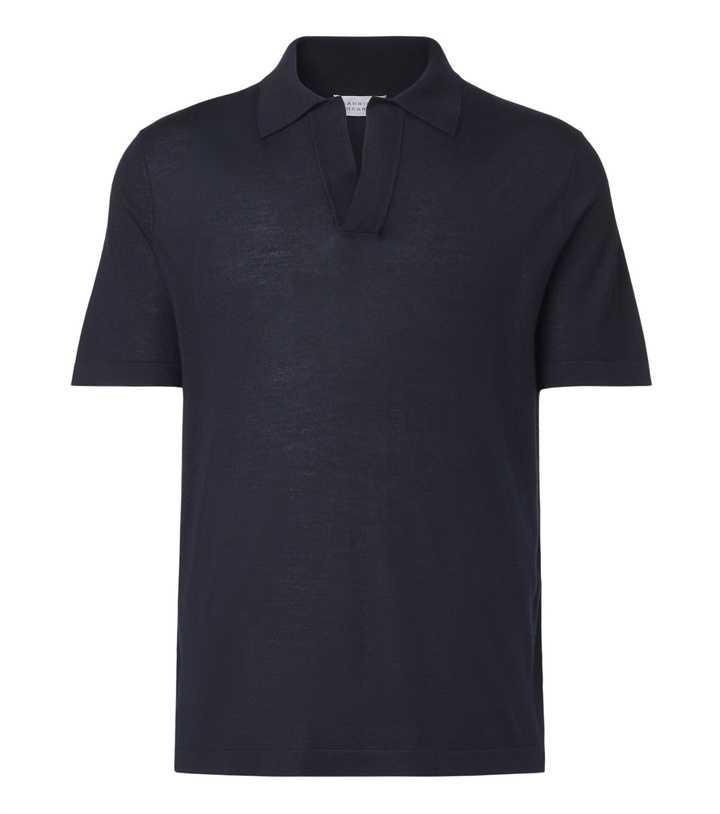 Photo: Gabriela Hearst Stendahal cashmere and silk polo shirt
