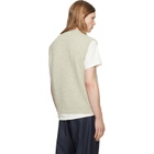MM6 Maison Margiela Gray Gilet Vest