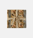 The House of Lyria Banksia set of 2 floral linen napkins