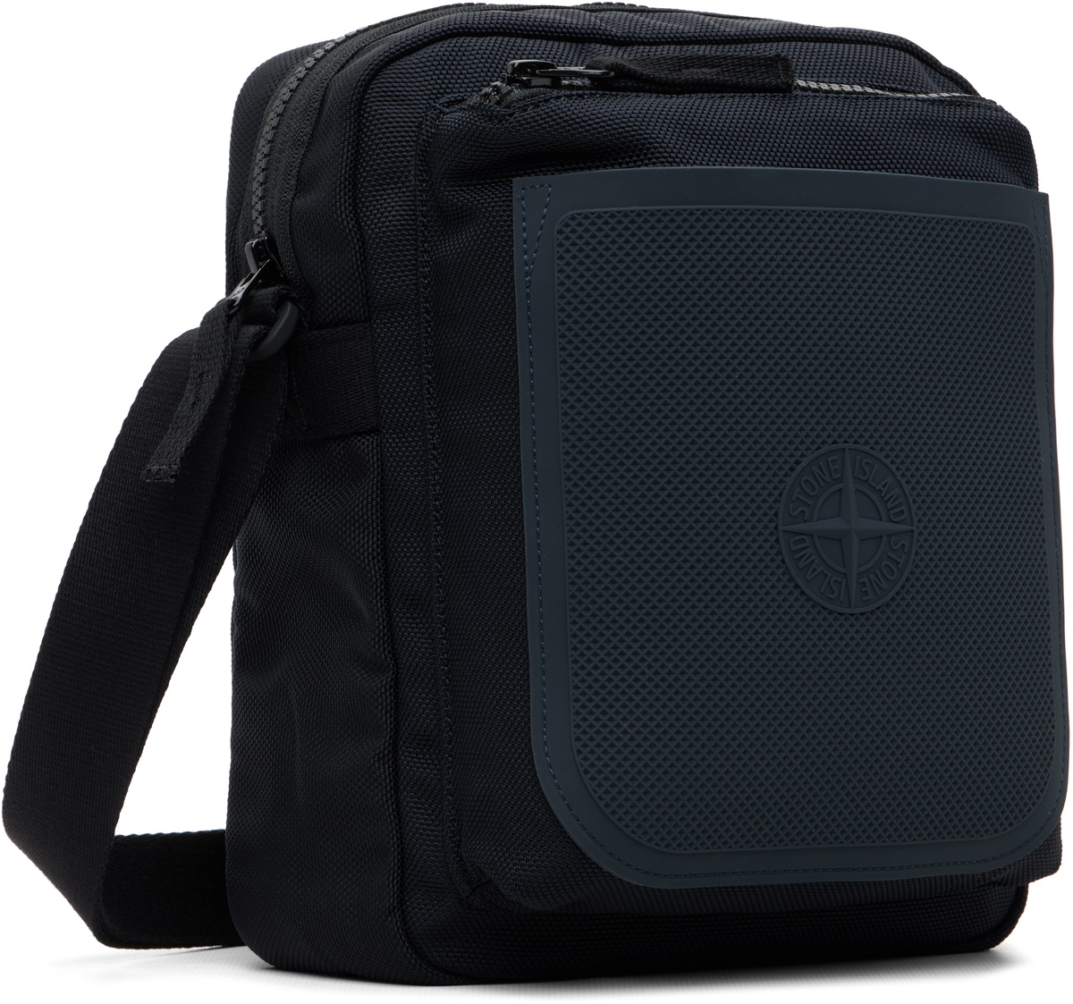 Stone Island Navy 9200029 Nylon Panama Accessories Bag