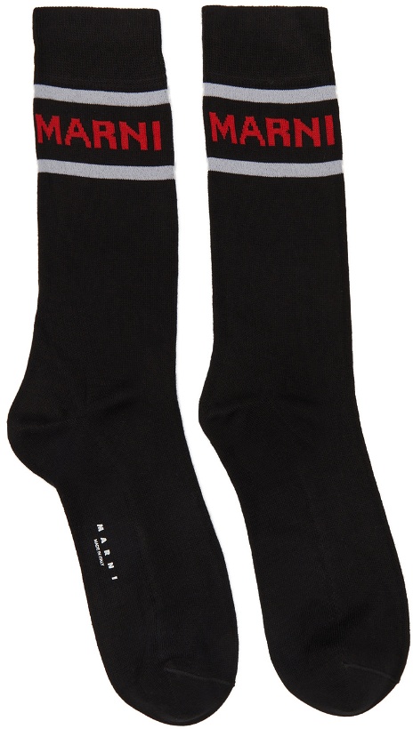 Photo: Marni Black Cotton Socks