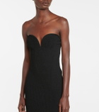 Galvan Thalia bustier dress