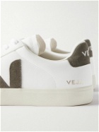 Veja - Campo Suede-Trimmed Leather Sneakers - White