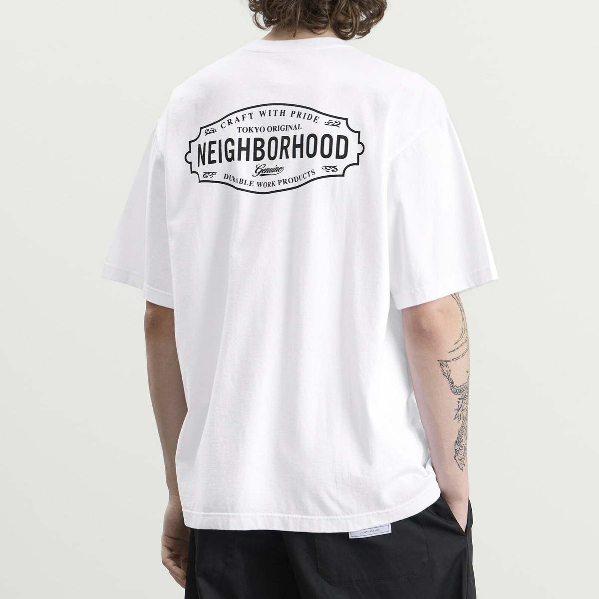 Neighborhood Men's SS-1 T-Shirt in White