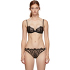 I.D. Sarrieri Black Embroidered Tulle Bra