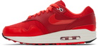 Nike Red Air Max 1 Sneakers