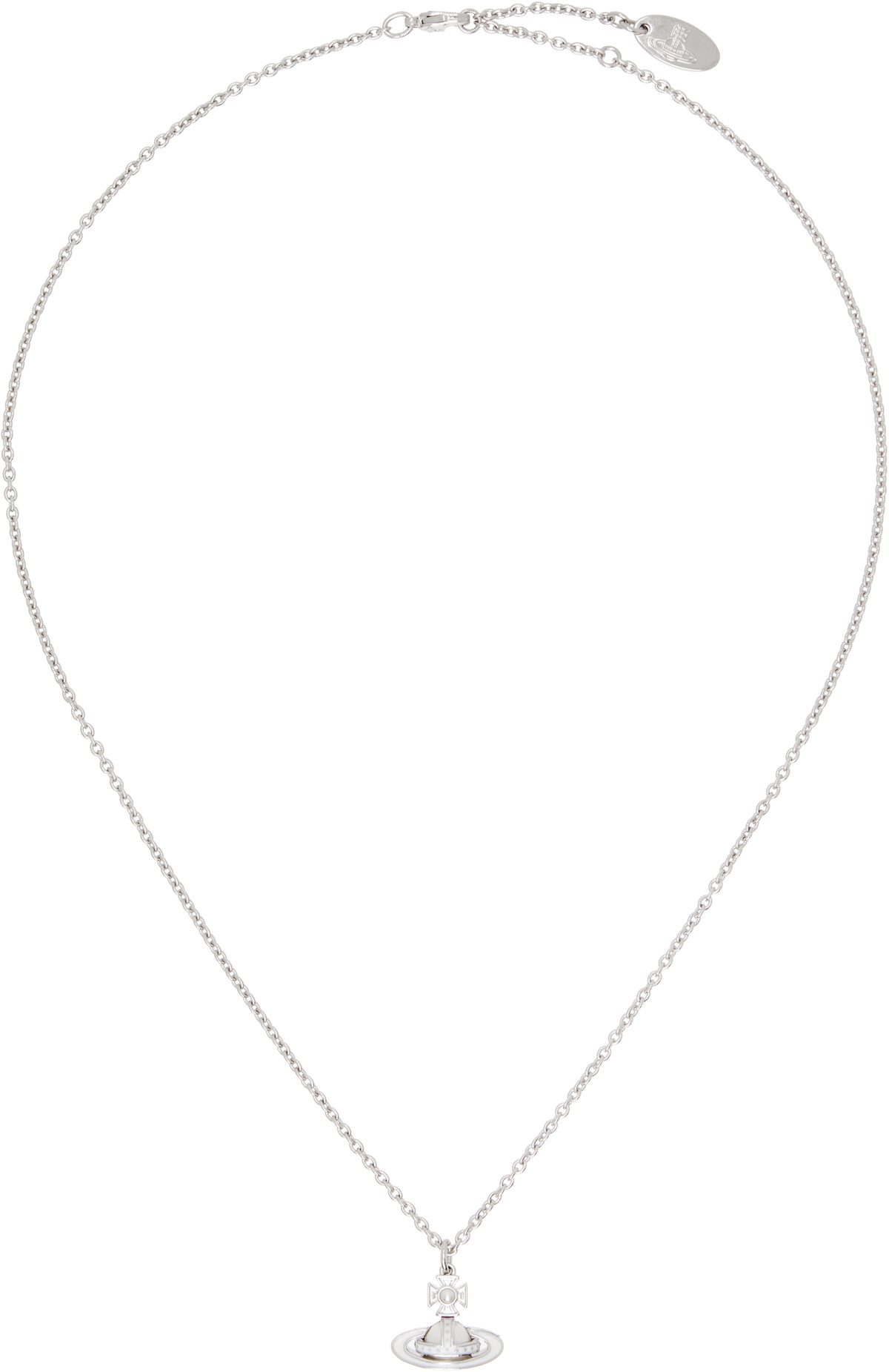 Vivienne Westwood｜FASHION PROPS (BALBINA PENDANT (63020 Balbina Pendant Necklace in PLATINUM-CREAM-Pearl | Vivienne