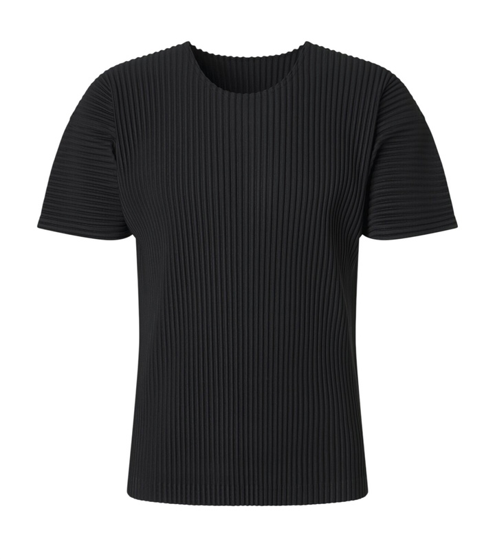 Photo: Homme Plissé Issey Miyake Basics pleated T-shirt