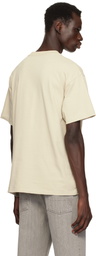 John Elliott Beige University T-shirt