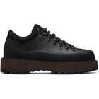Diemme Black Cornaro Due Gomma Boots