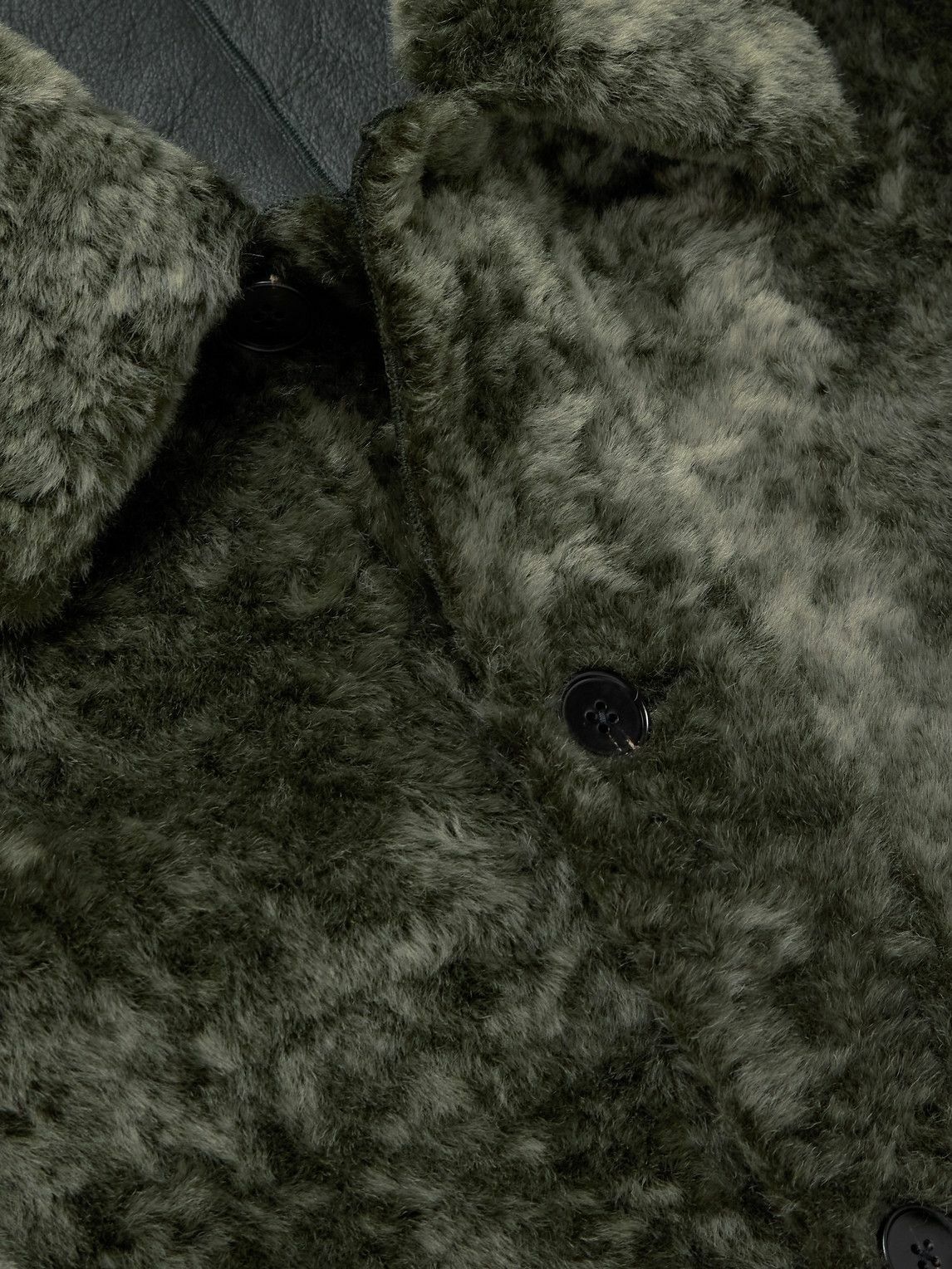 Jil Sander - Reversible Shearling Jacket - Green Jil Sander