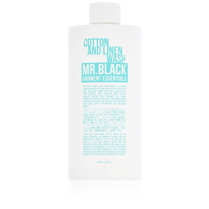Photo: Mr. Black Garment Essentials Cotton & Linen Wash