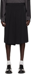 Song for the Mute Black Pleated Shorts