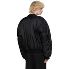 Balenciaga Black Steroid Bomber Jacket