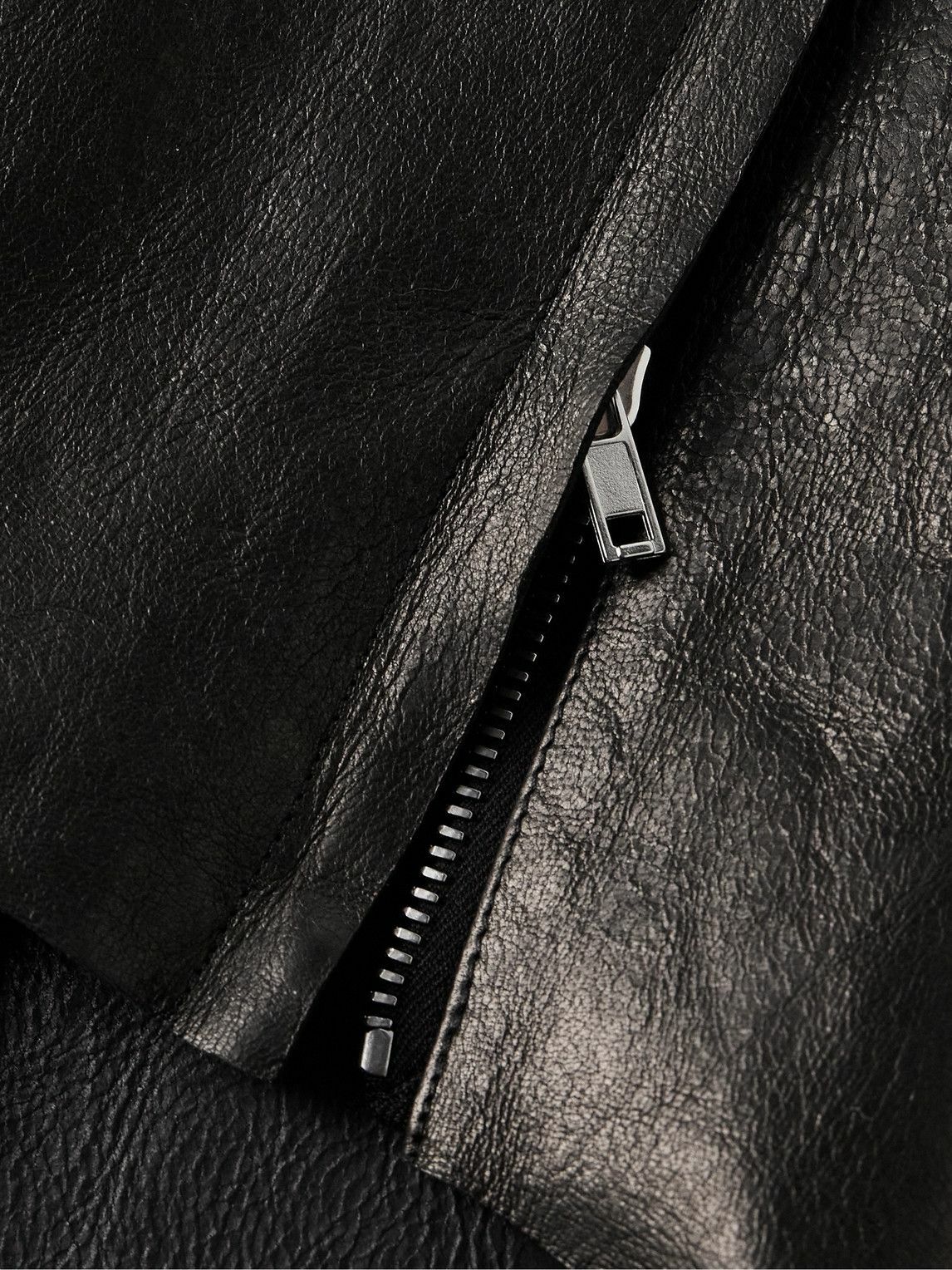 Rick Owens - Leather Tank Top - Black