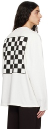Camiel Fortgens White Chess Long Sleeve T-Shirt