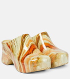 Loewe Terra Foam marbled clogs