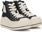 R13 Black Kurt High Top Sneakers