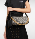 Balmain - Mini canvas crossbody bag