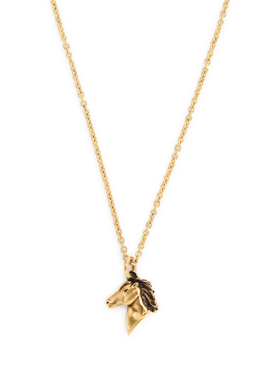 Chloe Charm-embellished Necklace - Gold - One Size