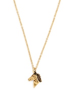 Chloe Charm-embellished Necklace - Gold - One Size