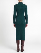 Berna Womens Midi dress in Green