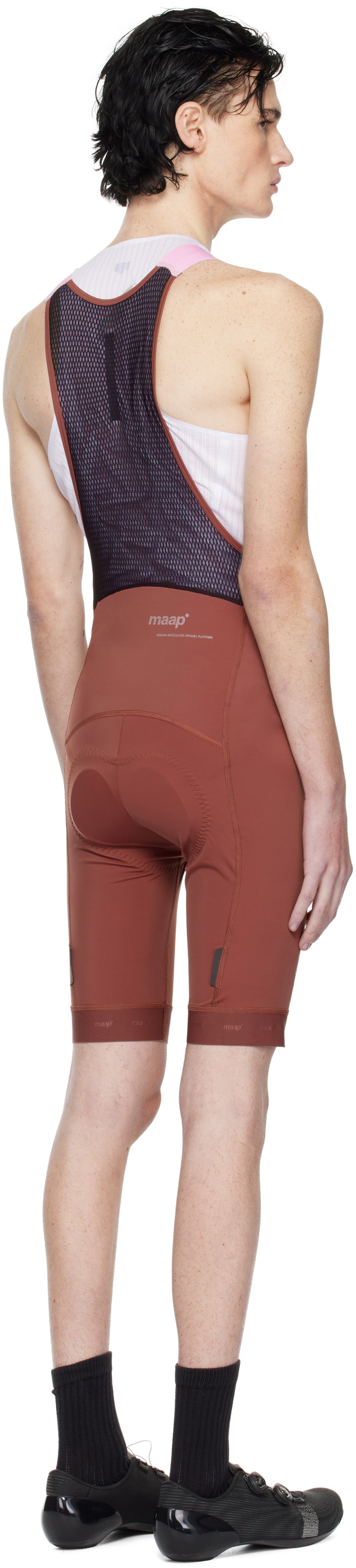 MAAP Red & Pink Training Bib 3.0 Shorts